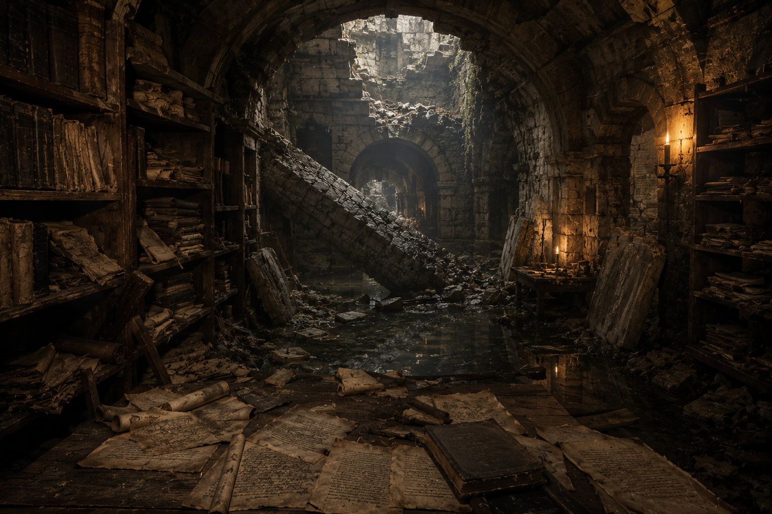 The Collapsed Route Archive — ASHWANA world reconstruction