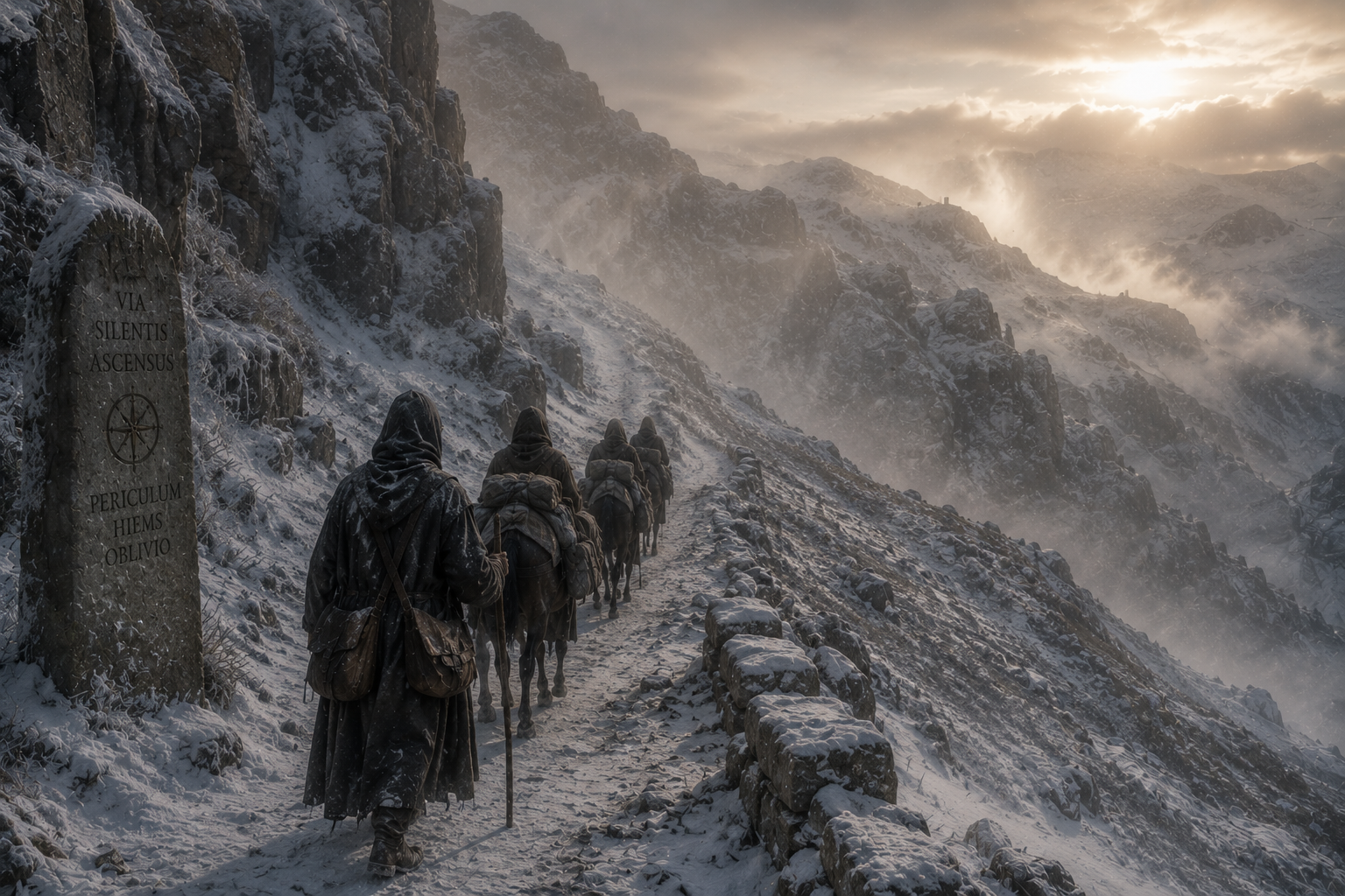 The Winter Pass Of The Silent Ascent