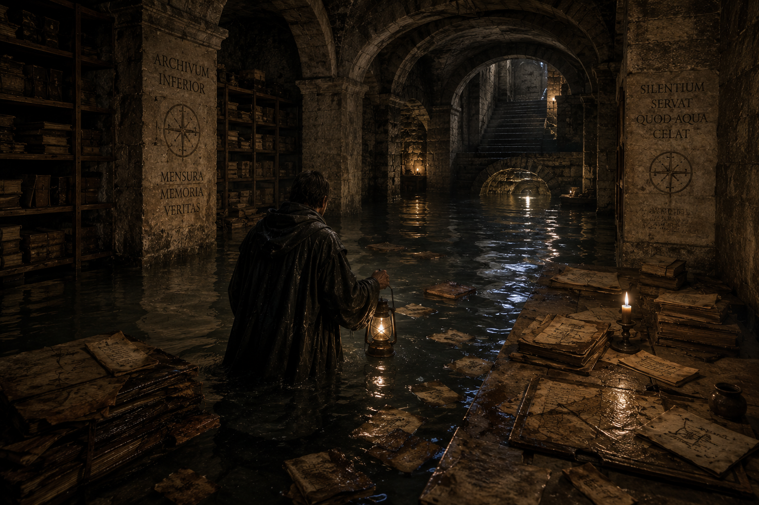 The Flooded Lower Archives