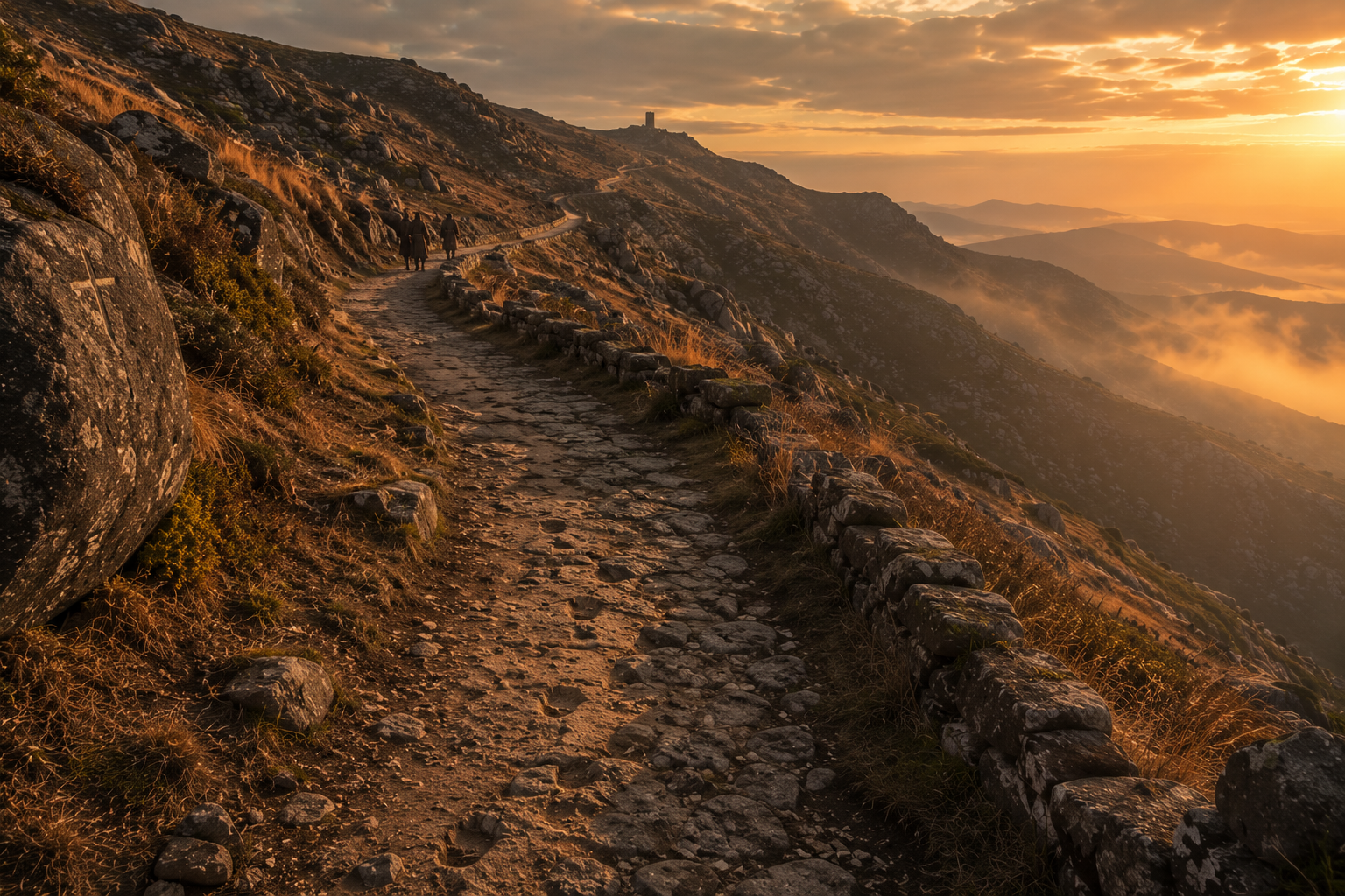 The Road Of Disappearing Footsteps