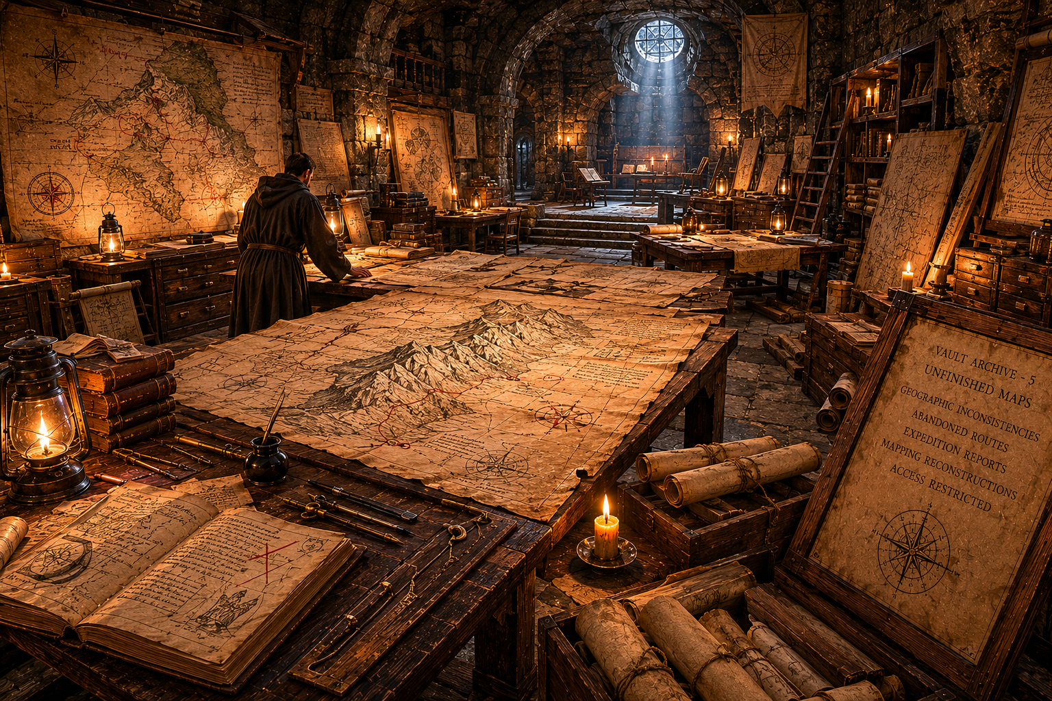 The Vault Of Unfinished Maps