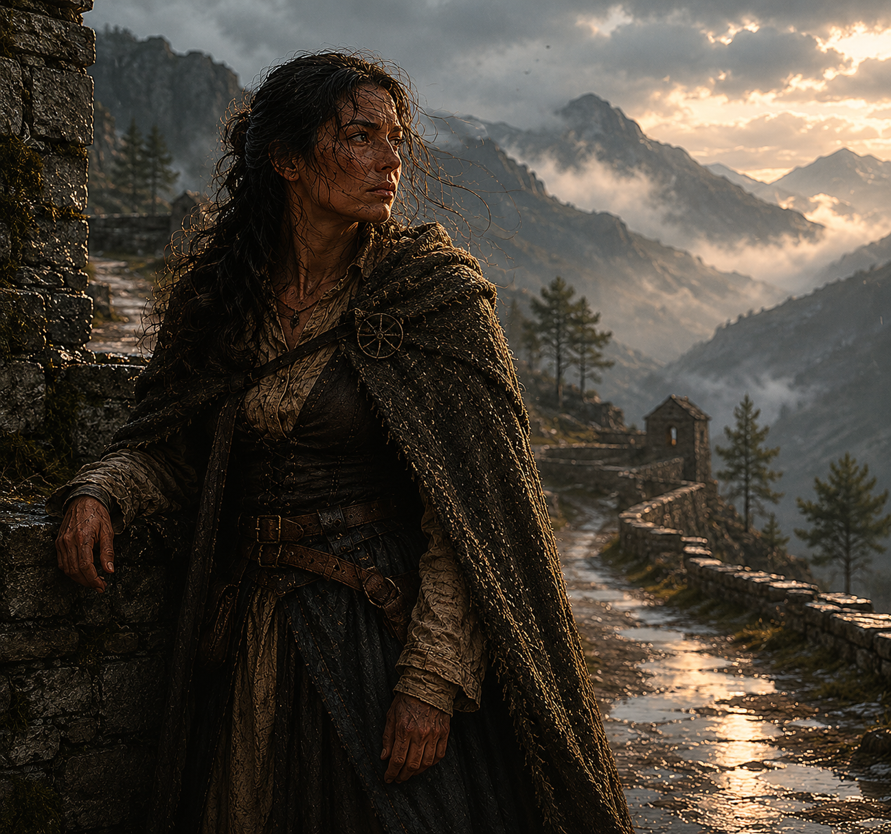Kira Ashvane — Survey Officer at Fort Kael, protagonist of ASHWANA by Aurelia da Serra