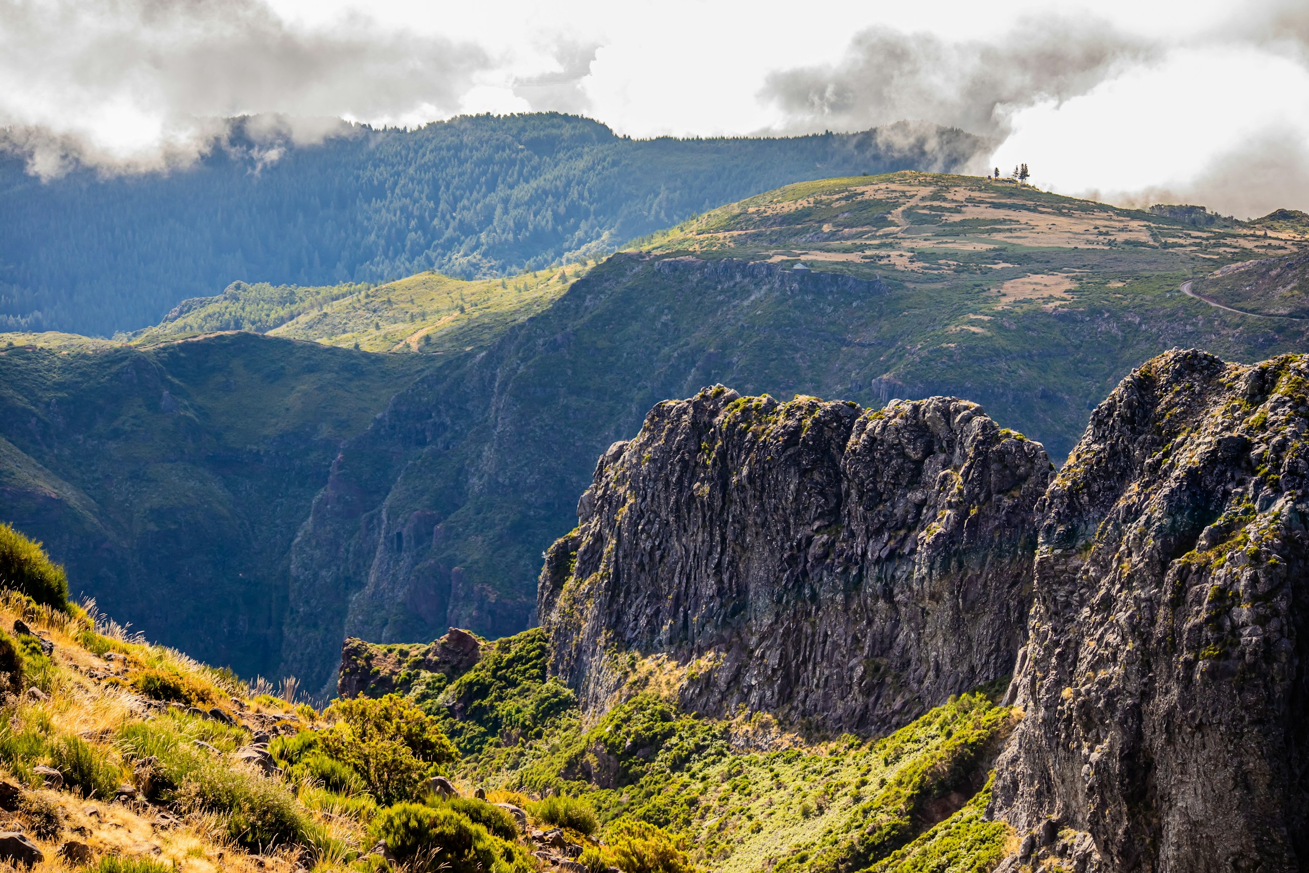 Serra da Estrela dark fantasy mountain landscape — ASHWANA The Fractured Elden by Aurelia da Serra