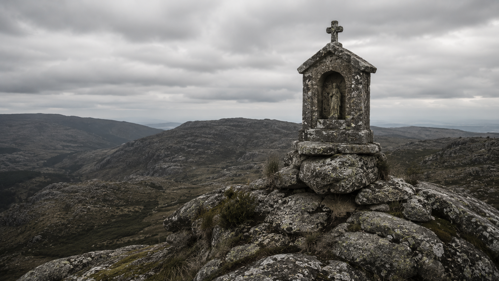 Our Lady of the Good Star shrine Serra da Estrela Portugal